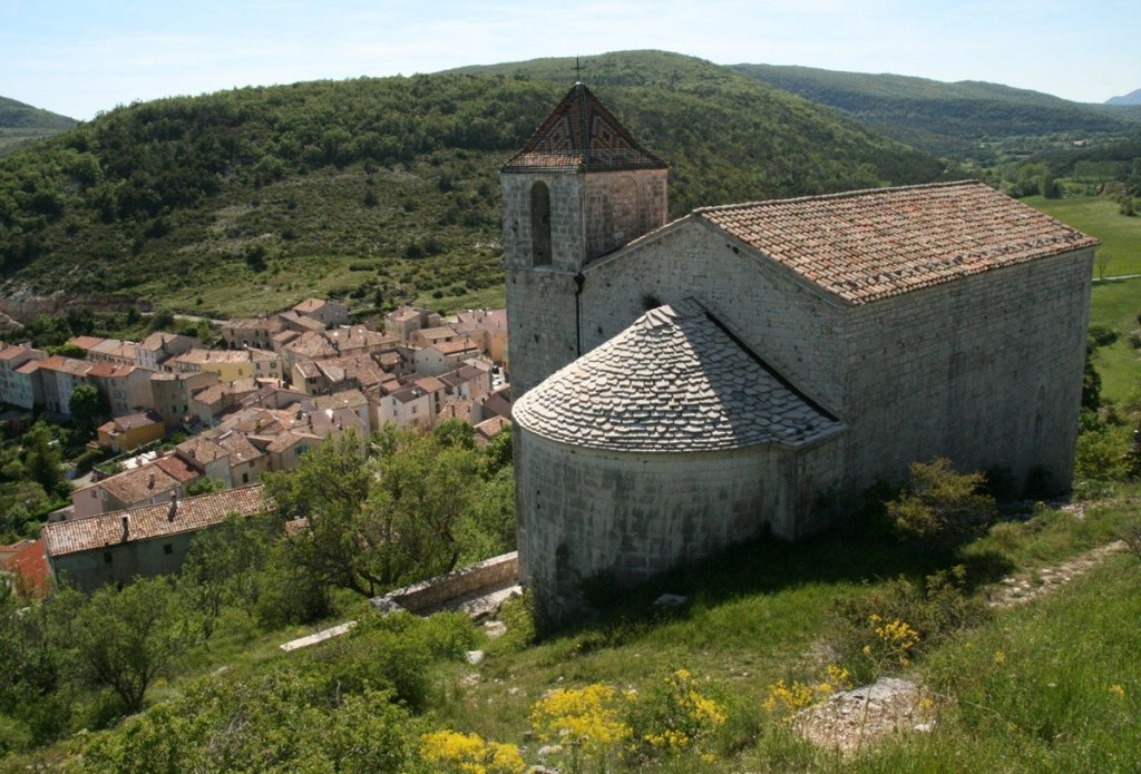 La chapelle fortifi&eacute;e de Saint Andr&eacute;.