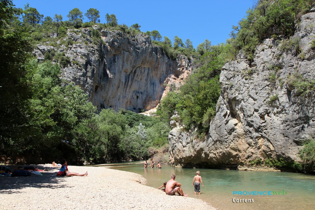 Baignade Correns.