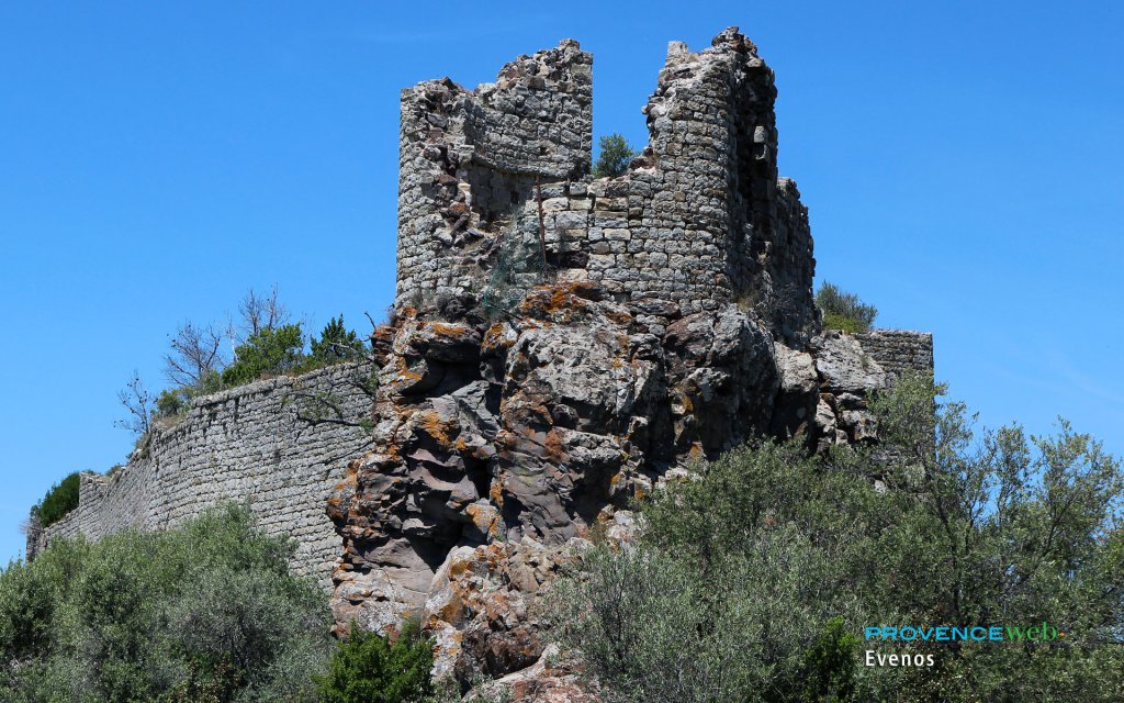 Ch&acirc;teau d'Evenos.