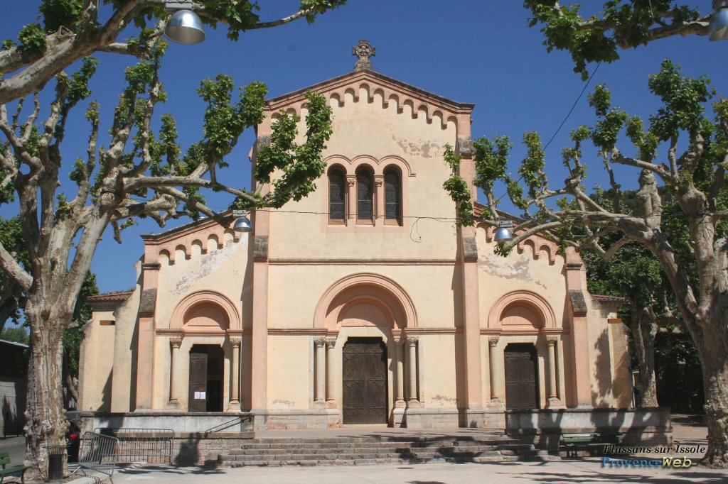 Eglise de Flassans sur Issole.