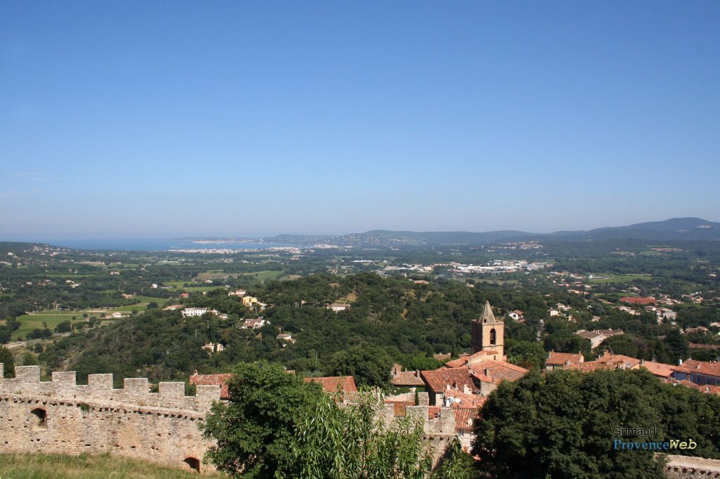 Grimaud dans le Var.