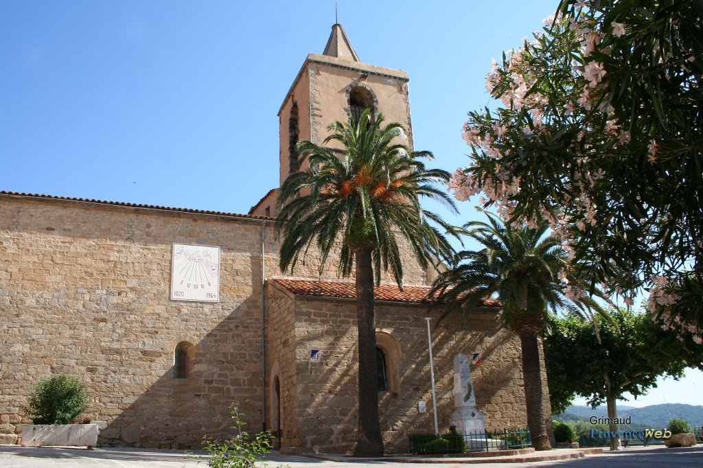 Eglise de Grimaud.