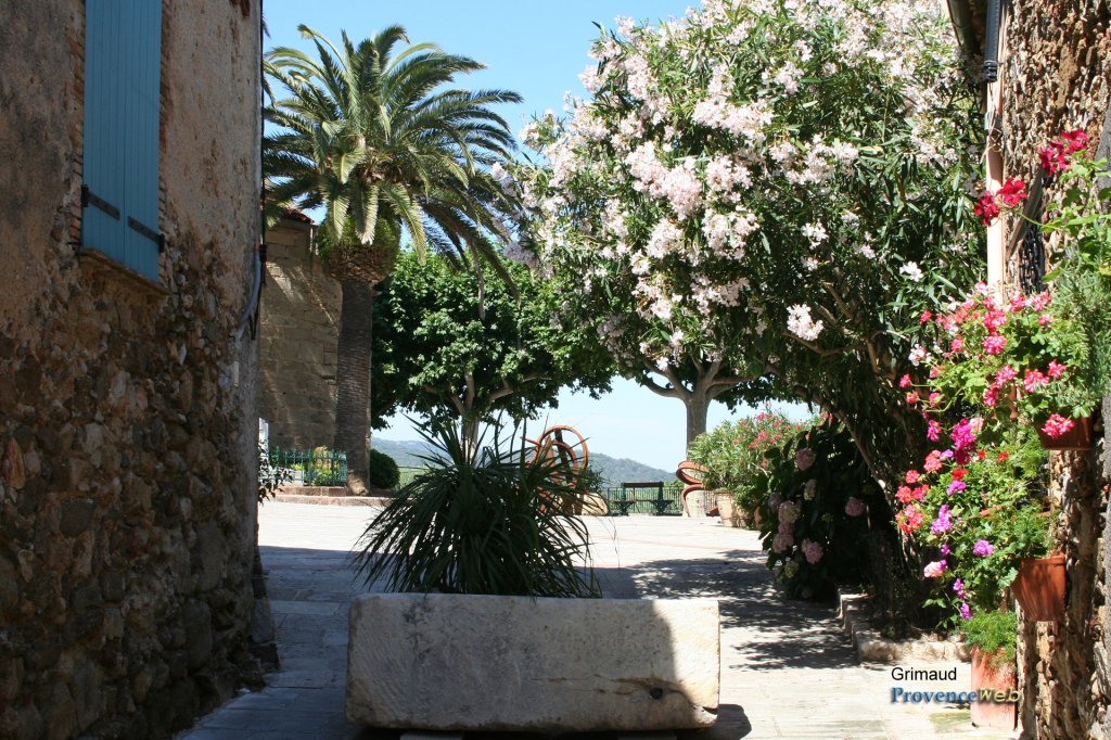 Place &agrave; Grimaud.