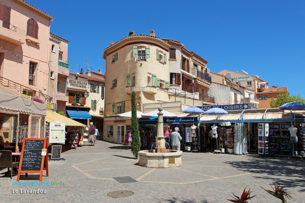 Centre du Lavandou.
