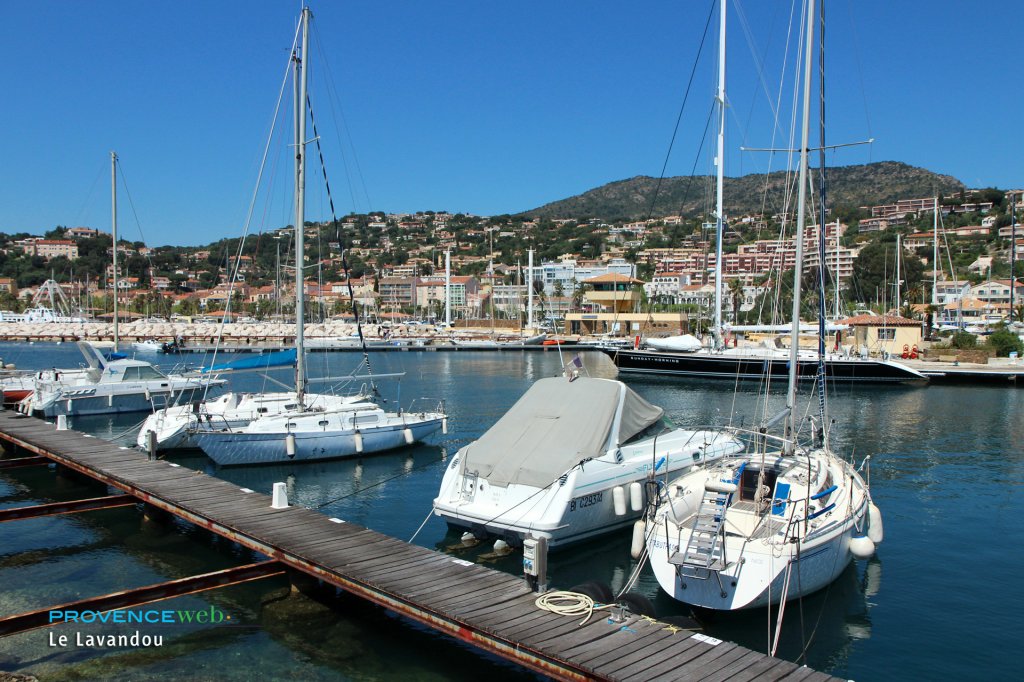 Port du Lavandou.