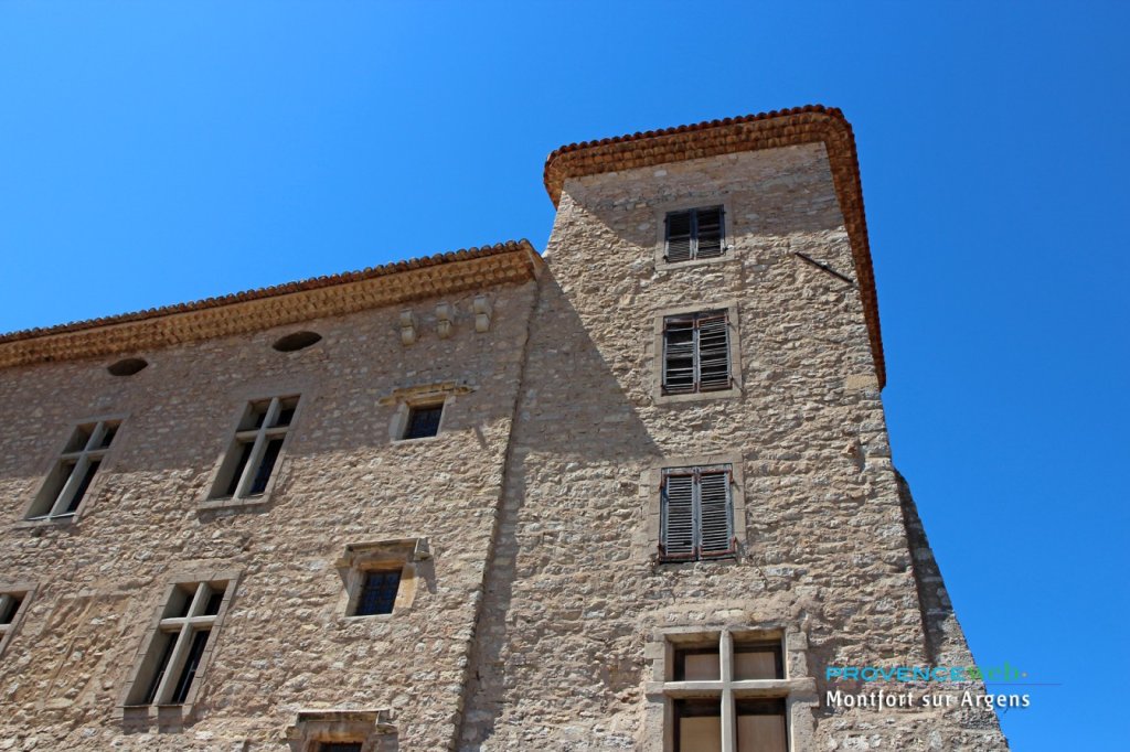 Ch&acirc;teau templier de Montfort sur Argens.