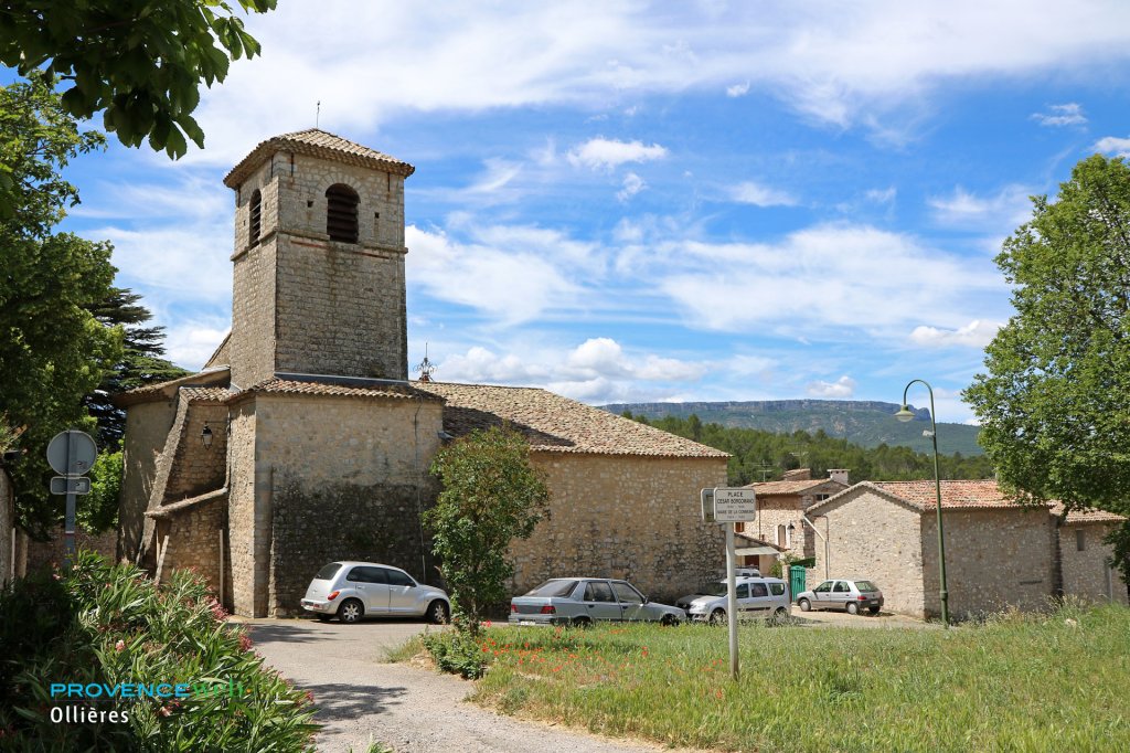 Eglise d'Ollières.