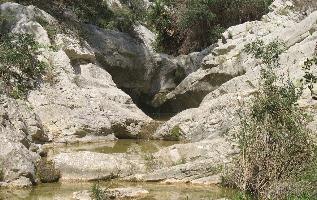 Les gorges d'Ollioules.