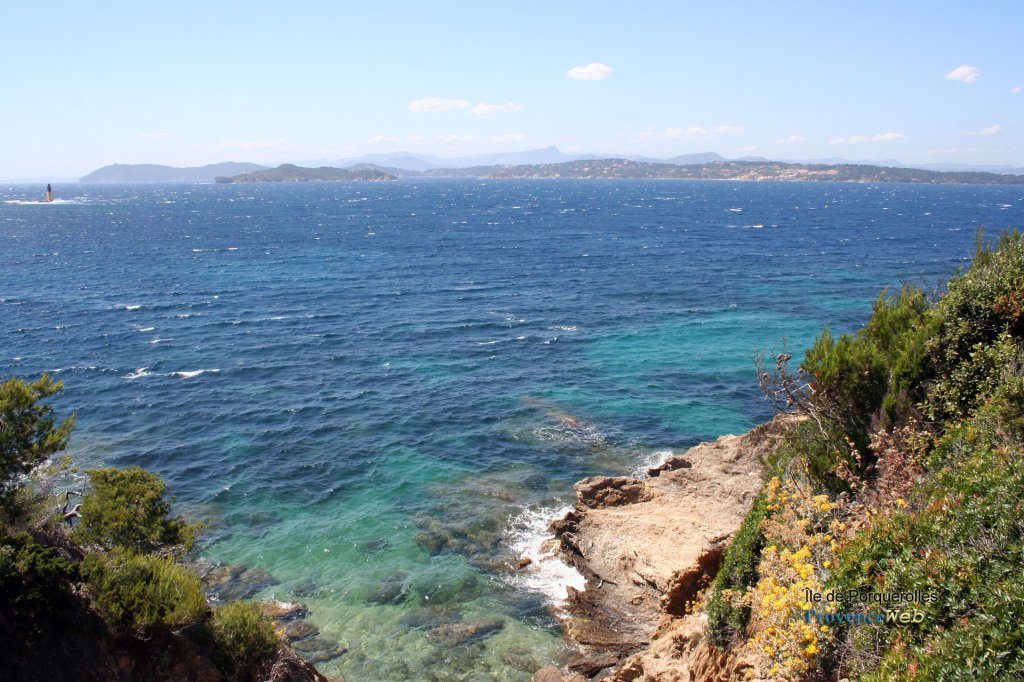 mer &agrave; Porquerolles.