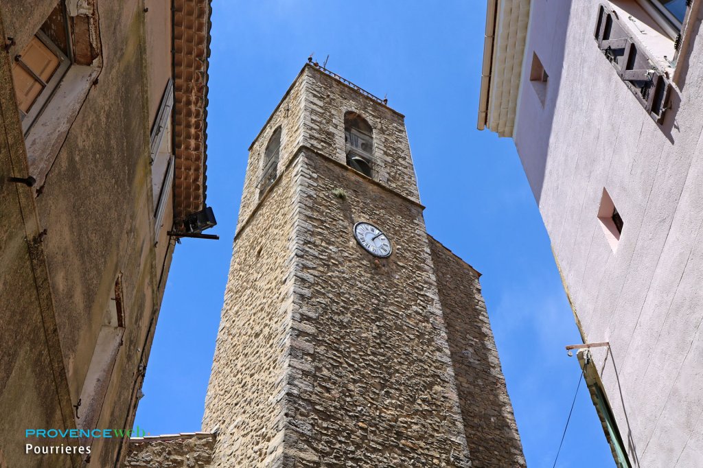 Eglise de Pourri&egrave;res.
