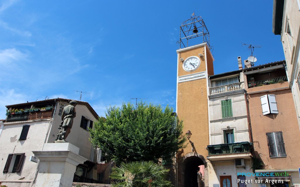 Puget sur Argens dans le Var.