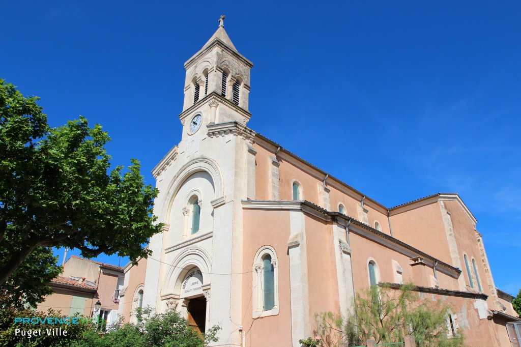 Eglise de Puget Ville.