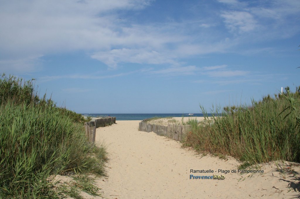 Plage de Ramatuelle.