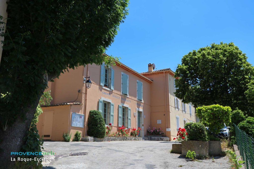 Mairie de La Roque Esclapon.