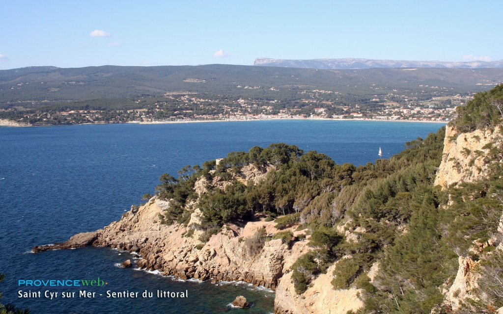 Saint Cyr sur Mer randonn&eacute;e.