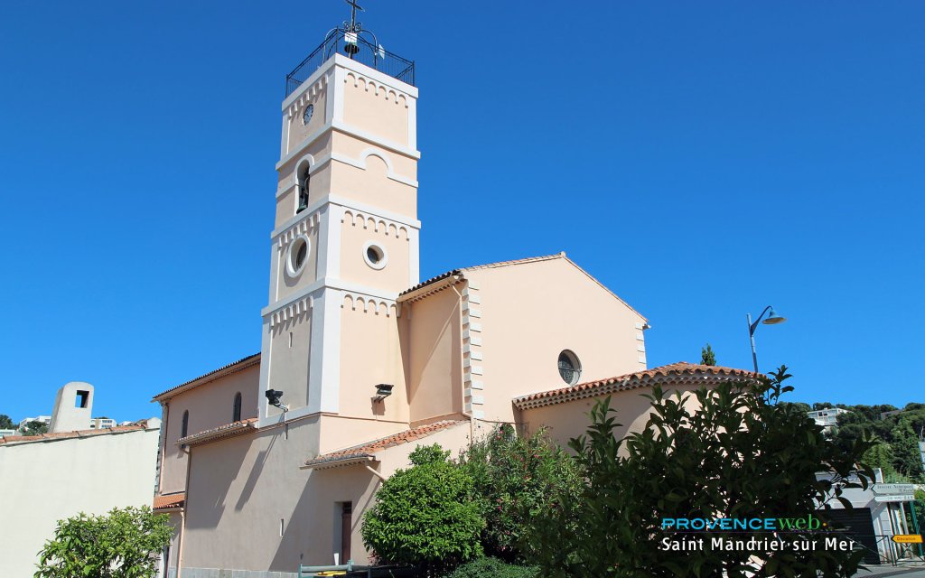 L'Eglise de Saint Mandrier.