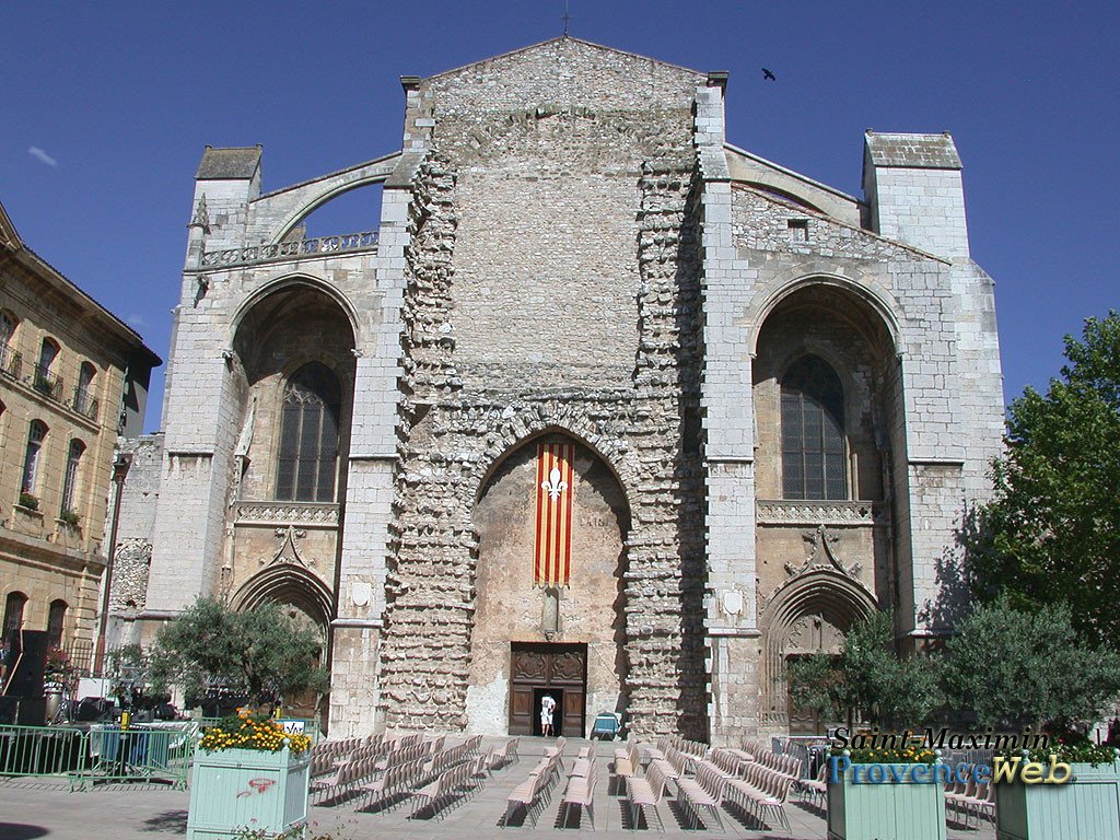 La Basilique de Saint Maximin.
