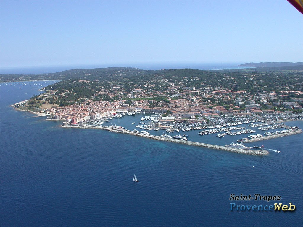 Le village de Saint Tropez.