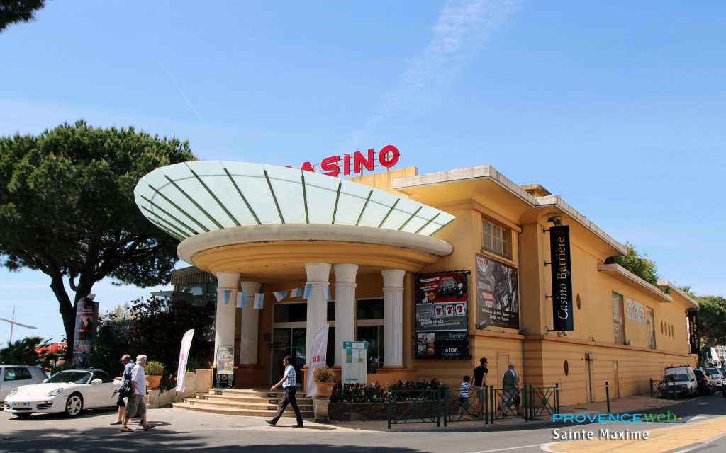 Le casino de Sainte Maxime.