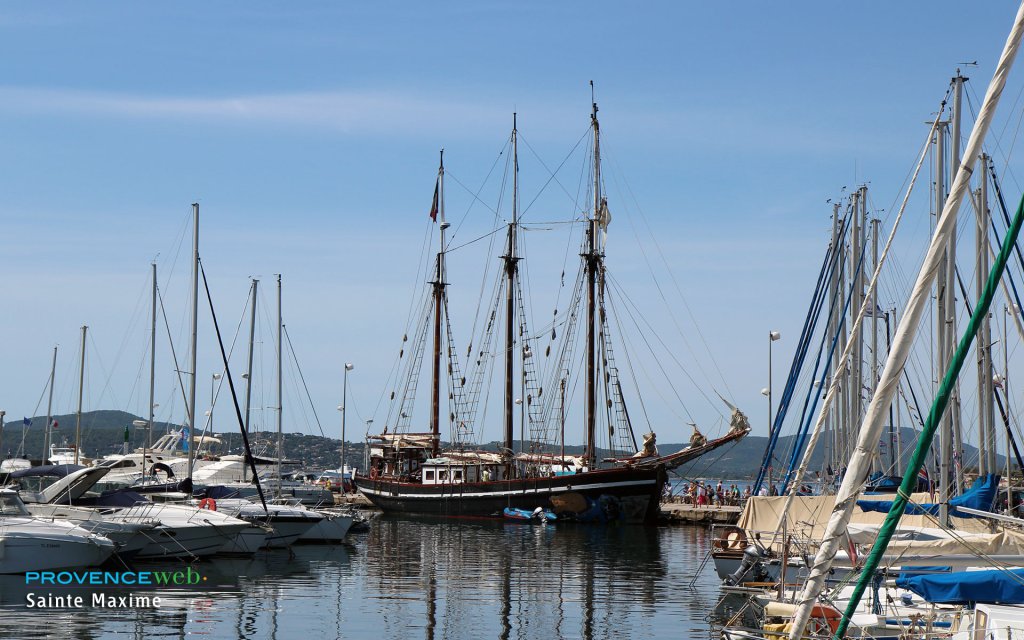 Port de Sainte Maxime.