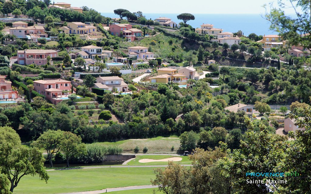 Villas &agrave; Sainte Maxime.