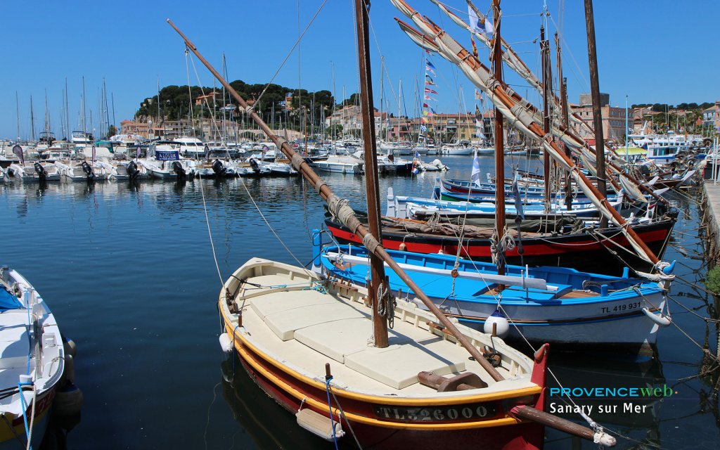 Port de Sanary sur Mer.
