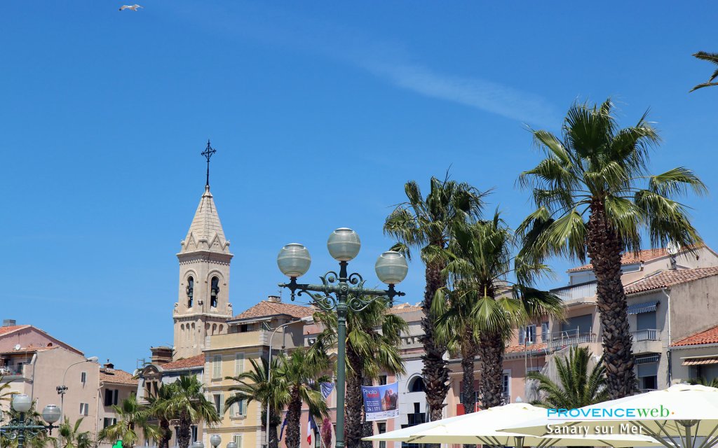 Village de Sanary sur Mer.