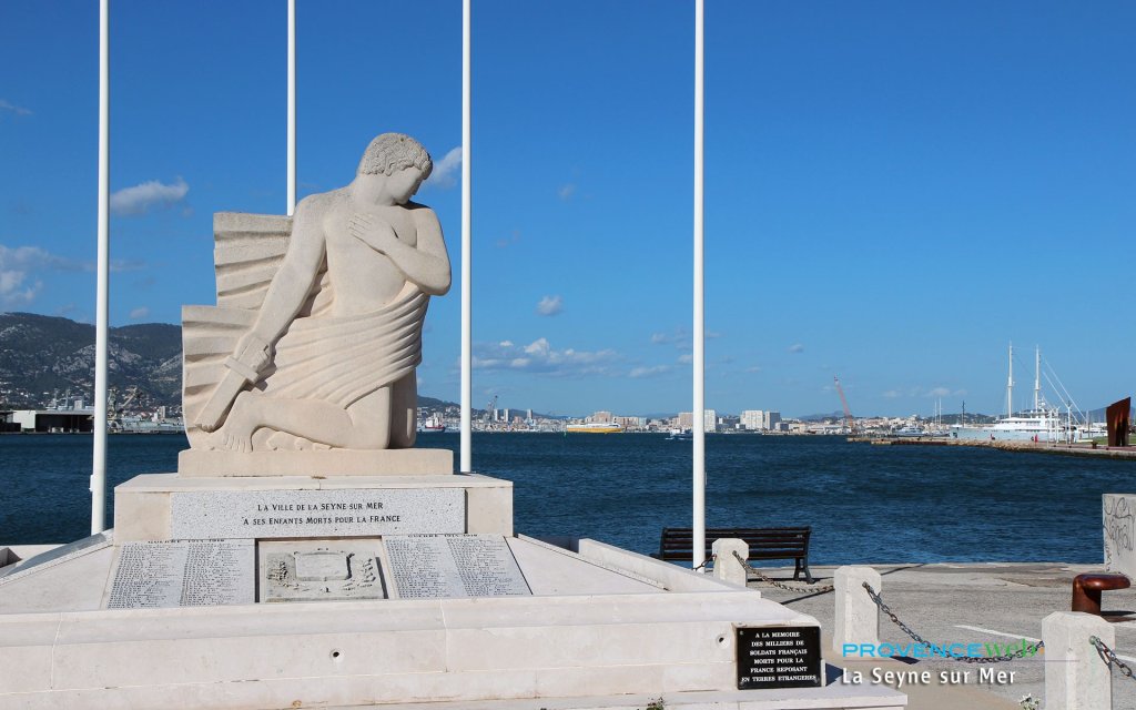 Statue &agrave; La Seyne sur Mer.