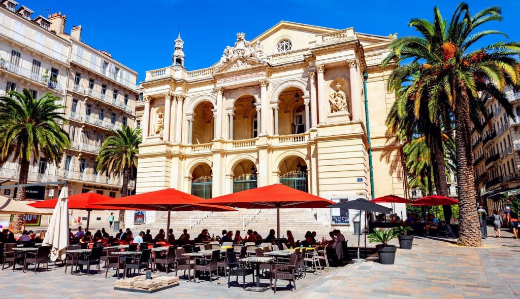 La vieille ville de Toulon.