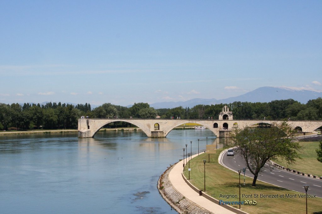 Le pont d'Avignon.