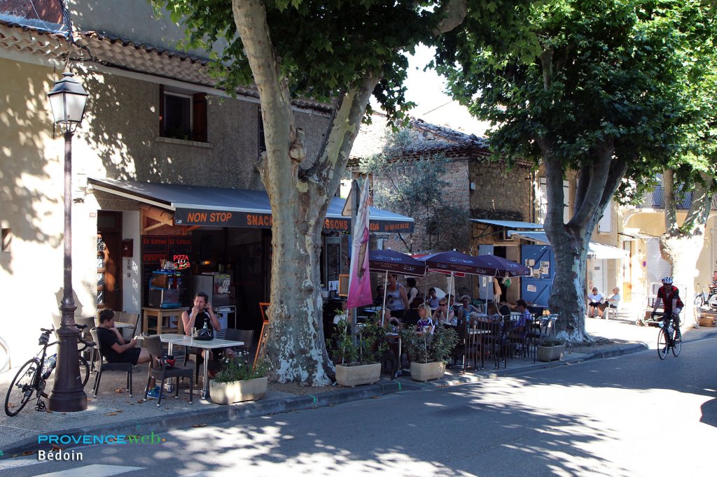 Bédoin dans le Vaucluse.