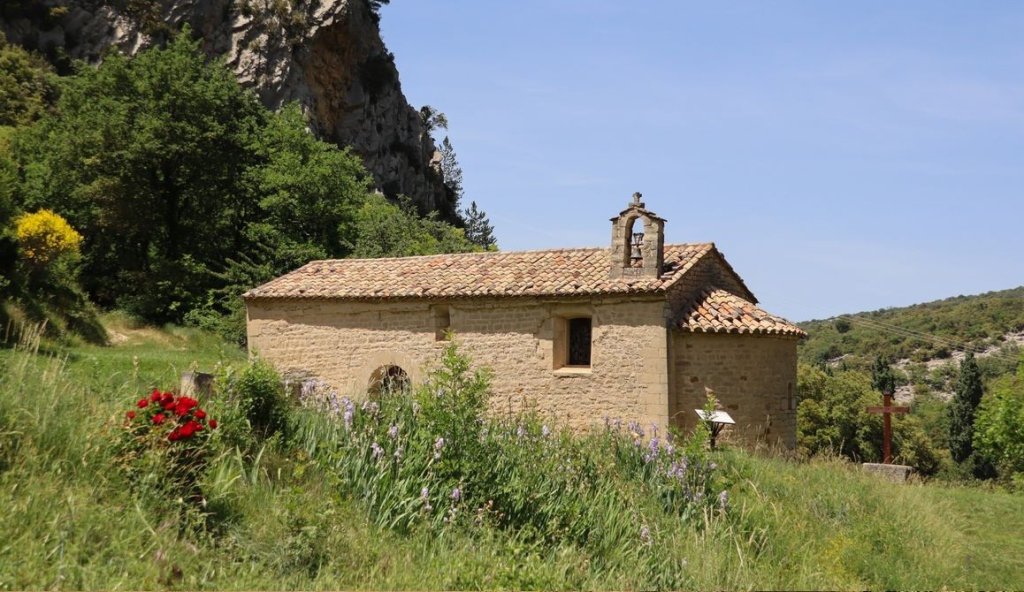 Le village de Beaumont du Ventoux.