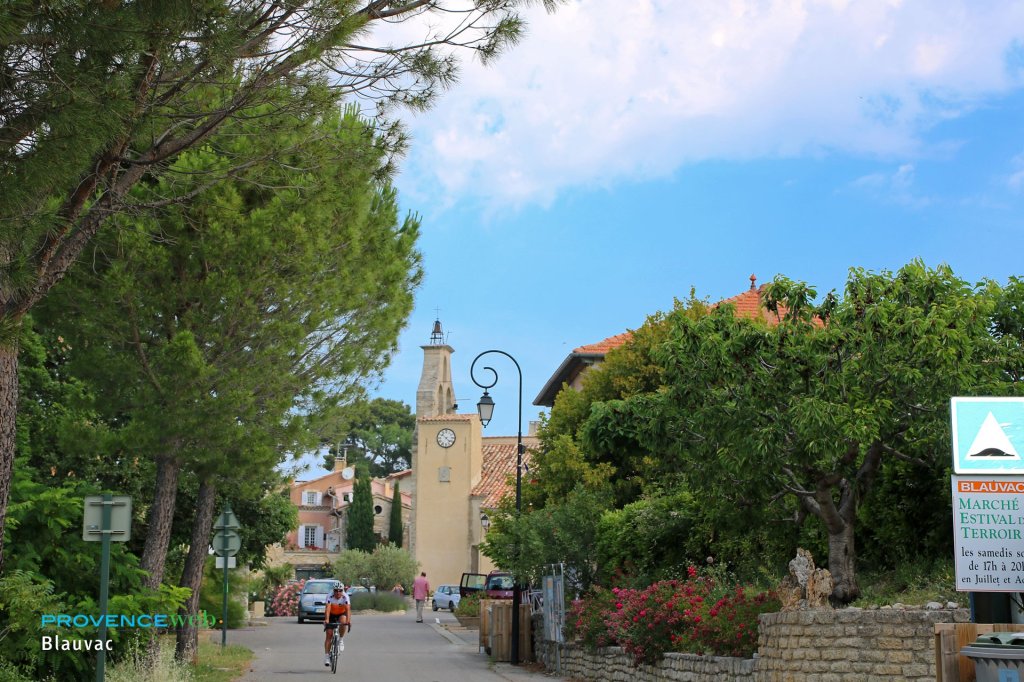 Le village de Blauvac.