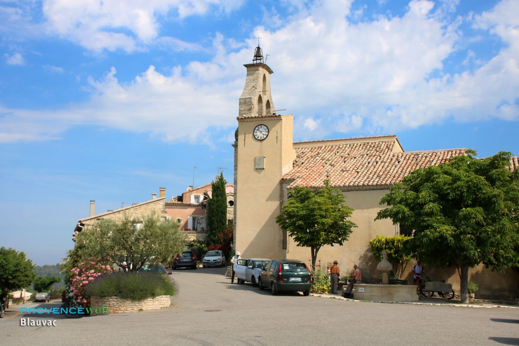 Blauvac dans le Vaucluse 84.
