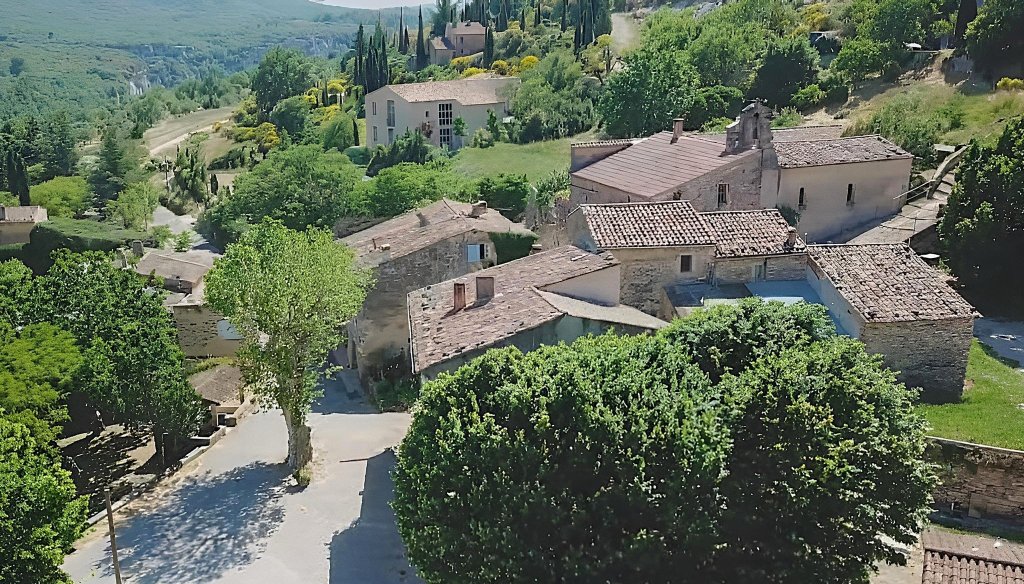 Le village de Buoux dans le Luberon.