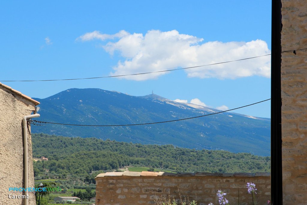 Vue sur le Mont Ventoux.