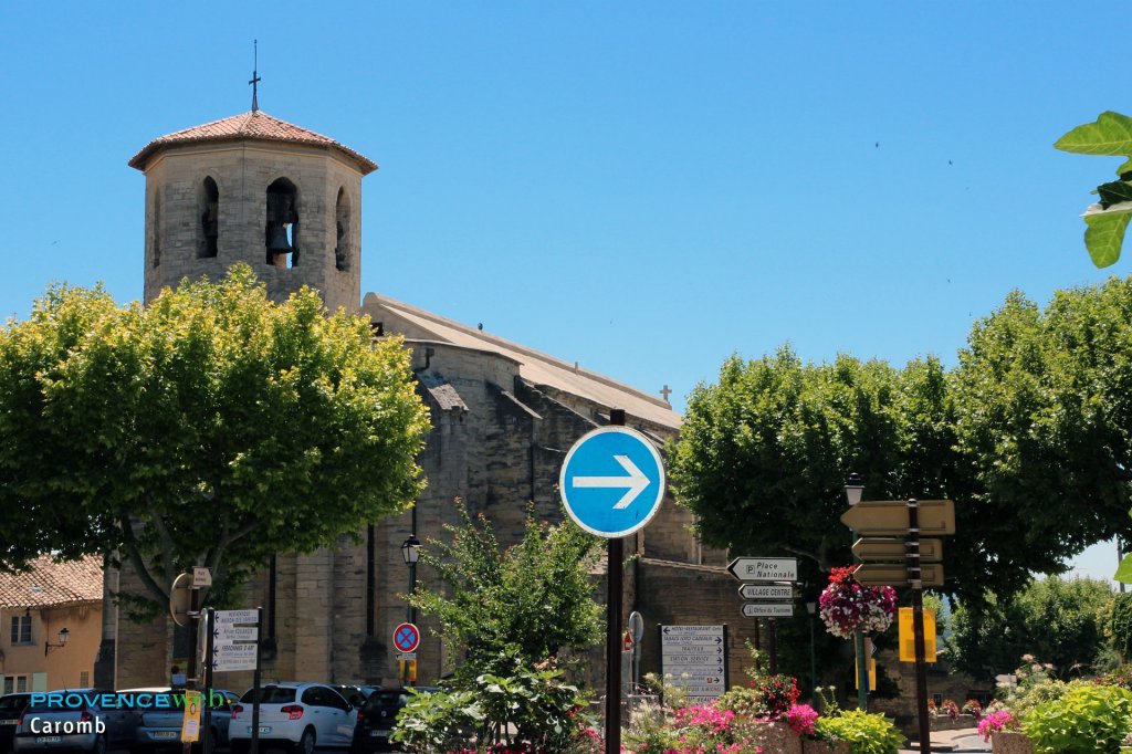 Eglise de Caromb.