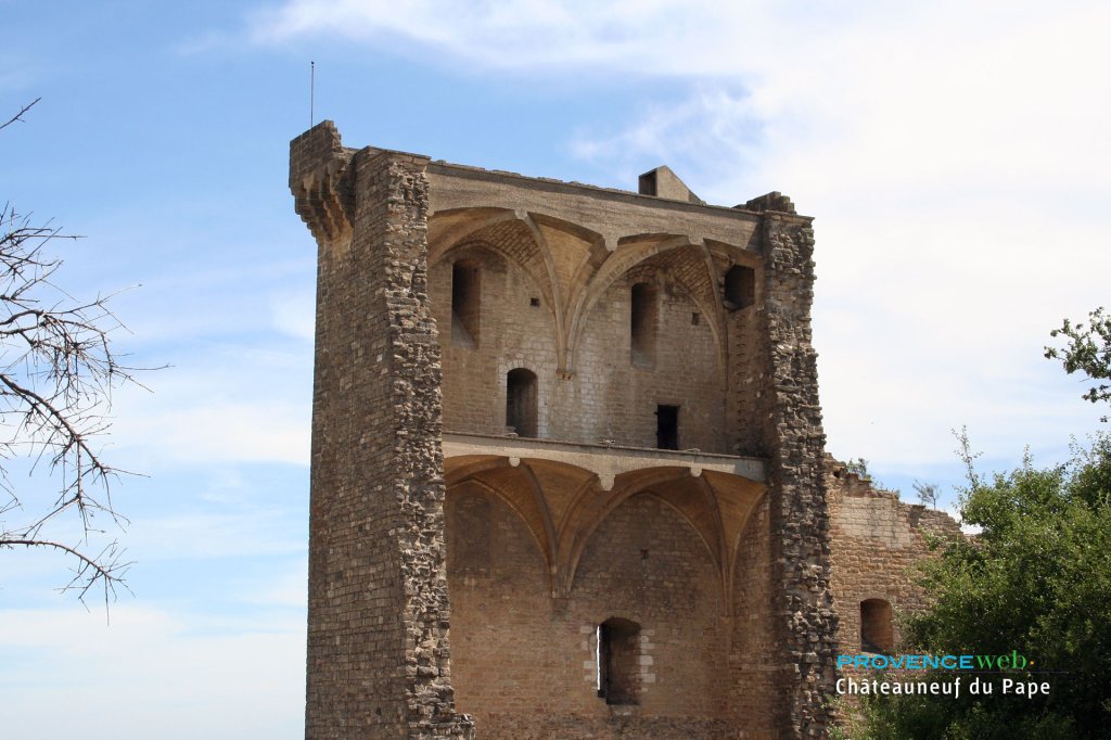 Tour à Châteauneuf du Pape.