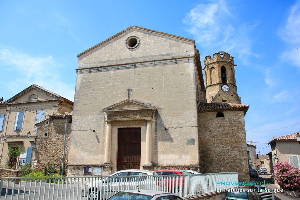 Entraigues dans le Vaucluse.