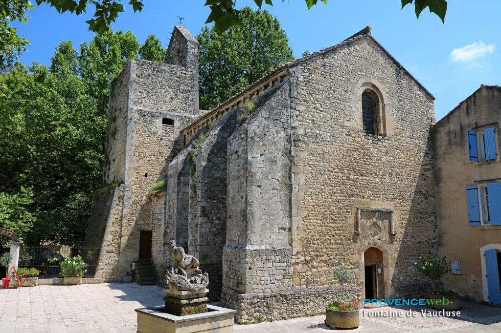 Eglise de Fontaine de Vaucluse.
