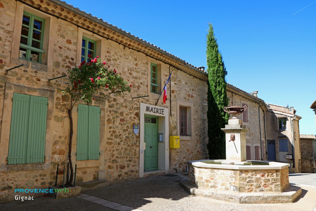 Mairie de Gignac 84.