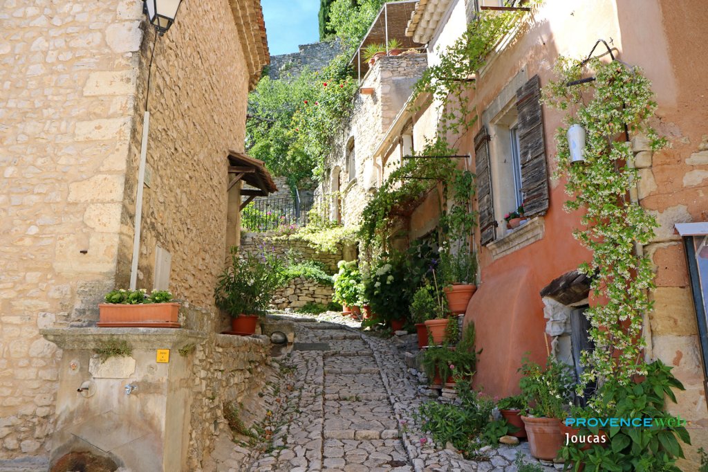 Ruelle à Joucas.