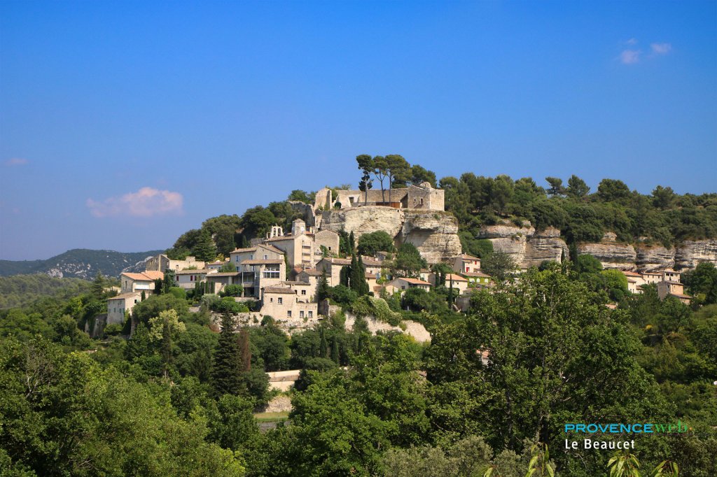 Village du Beaucet dans le Vaucluse.