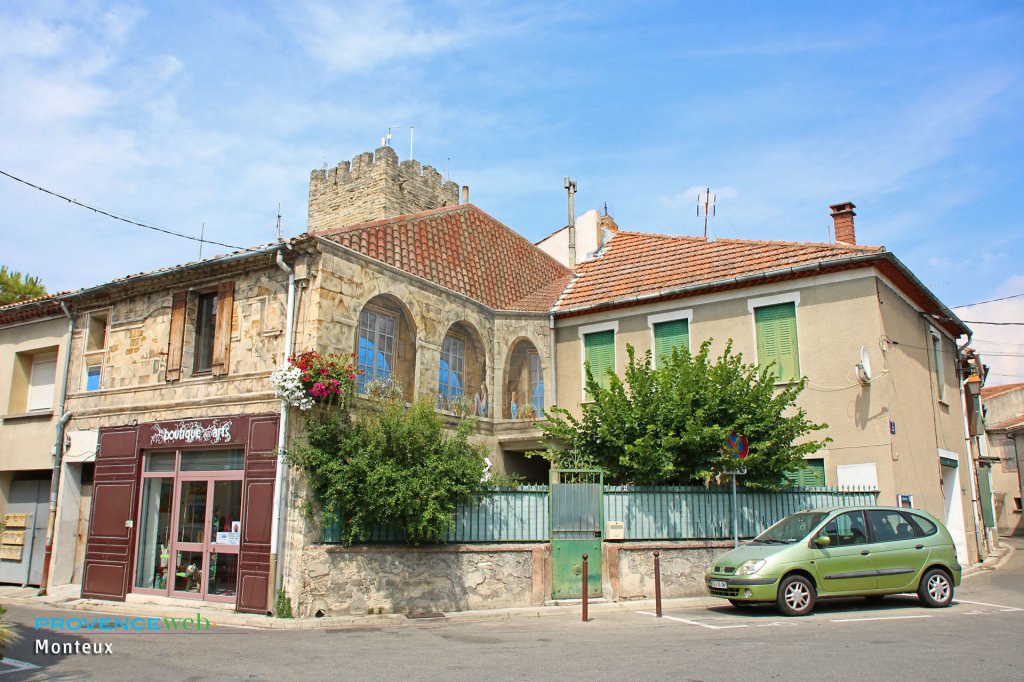 Monteux dans le Vaucluse.