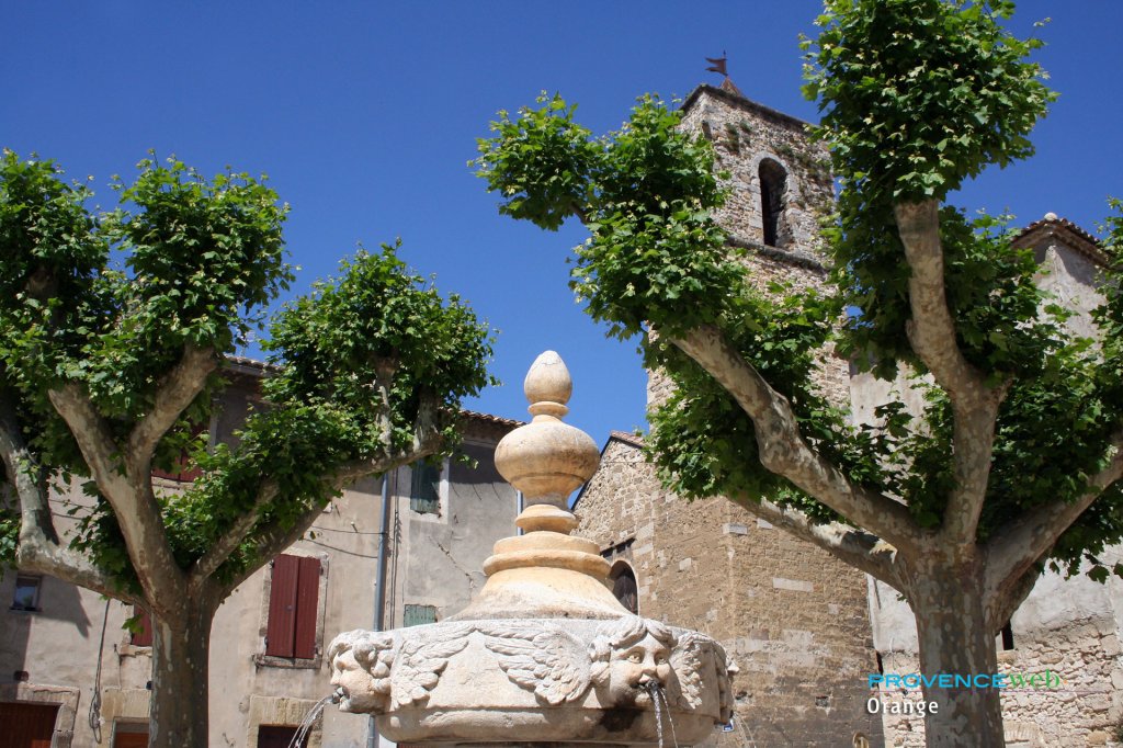 Orange dans le Vaucluse.