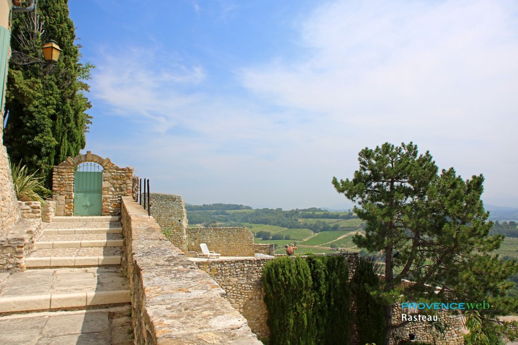Panorama &agrave; Rasteau.