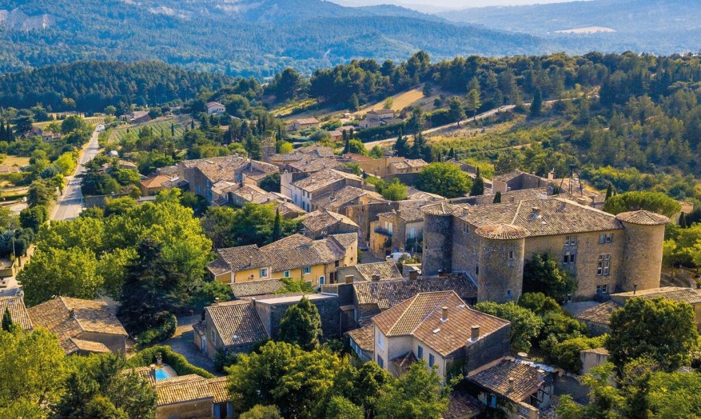 Le village de Rustrel.