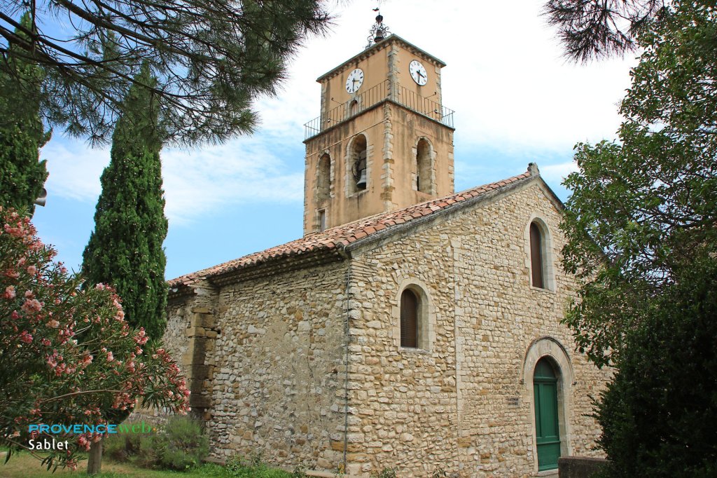 Eglise de Sablet.