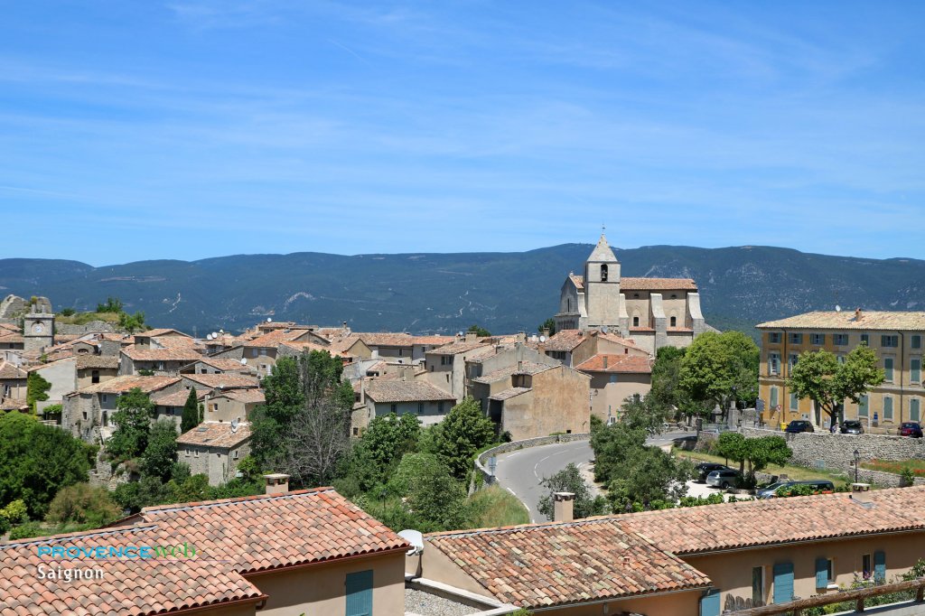 Le Village de Saignon dans le Luberon.
