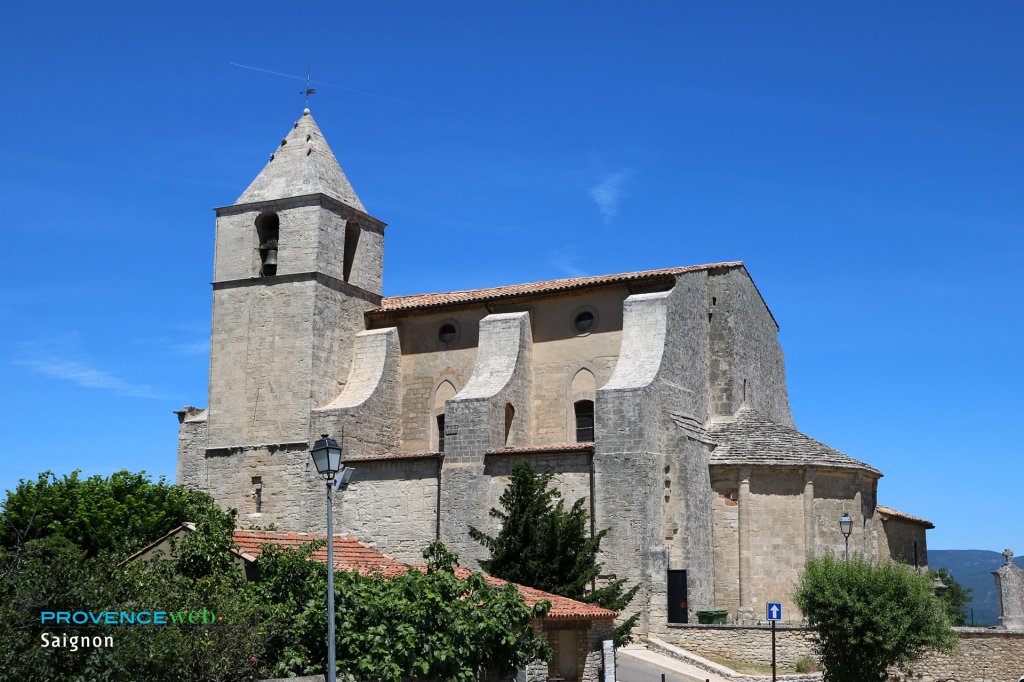 Eglise Saignon.